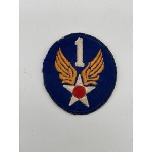 World War II 1st US Army Air Force USAAF Patch Vtg Shoulder Military Uniform